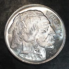 1oz Silver Bullion Buffalo and Indian Style WE COMBINE SHIPPING #R860