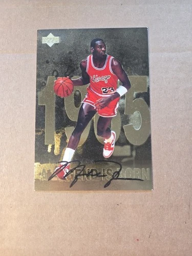 1998 Upper Deck Facsimile Autograph Of Michael Jordan #1...