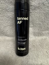 b. tan tanned AF darkest 1 Hour Self Tan Mousse Full Size 6.7 Fl. Oz. Brand New