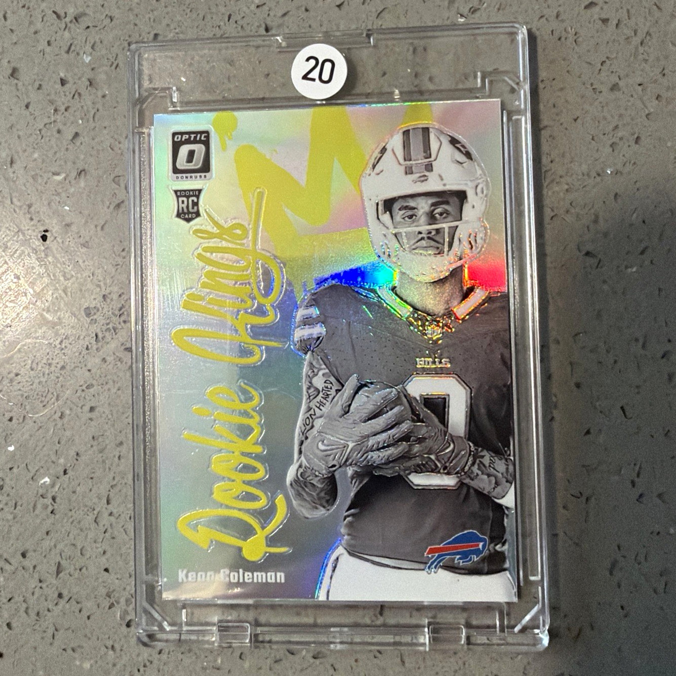 Keon Coleman Panini Donruss Optic Rookie Kings #13 Base