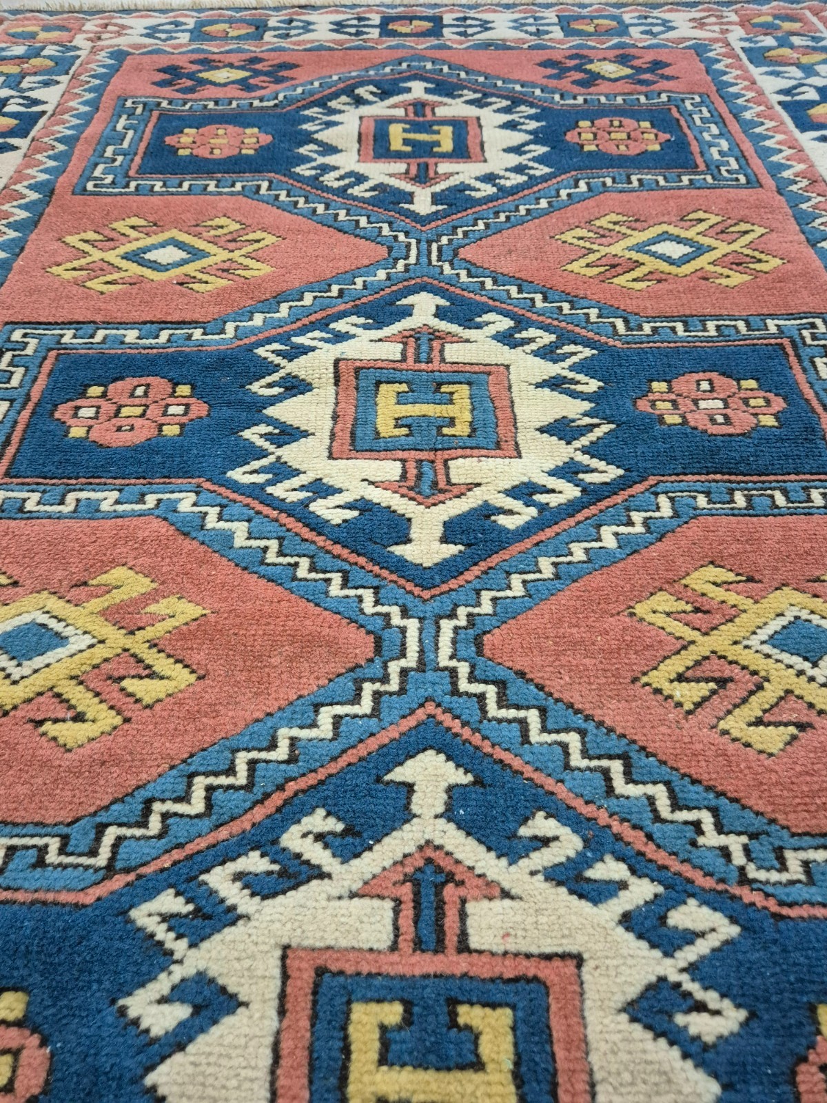 Vintage Rug, Anatolian Carpet, Hand Woven Rug, Handmade, Accent Rug, 47.2''x67''