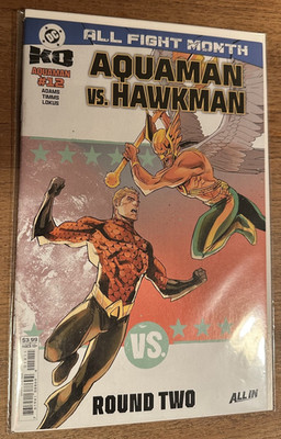 DC KO: Aquaman 12 vs. Hawkman ALL IN Comics