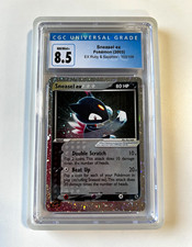 2003 Pokemon Sneasel ex 103/109 EX Ruby & Sapphire Holo CGC 8.5 English