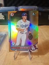 2022 Bowman Draft 1st Edition Sean Mclain Bowman 1st Gold Refractor 32/50