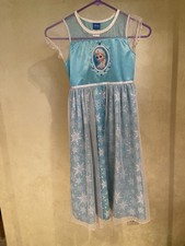 Disneys Frozen Elsa Nightgown Girls Size 8 princess fantasy