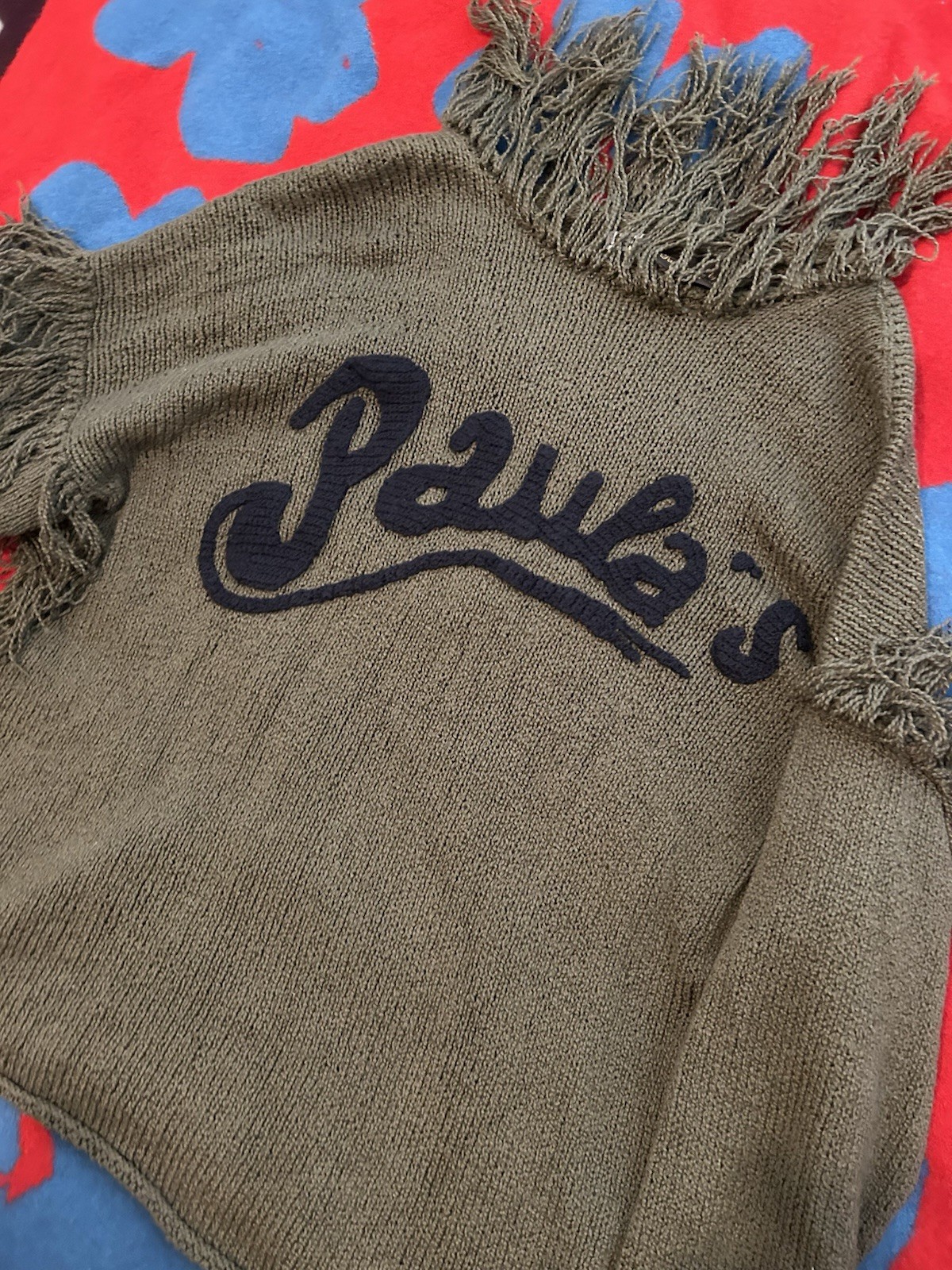 Size L / XL - Loewe paula's ibiza Knitted Sweater - Sample - Green image 7
