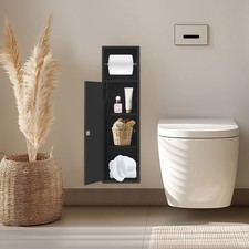 4-Tier Bathroom Storage Niche Embedded Stainless Toilet Paper Shampoo Organizer