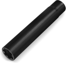 MIKKUPPA Solid 7 Spline Spiked 7 Spline, Spike Lug Nuts Socket Black