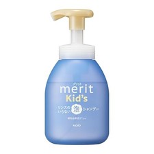 Merit Kids No Rinse Foam Shampoo Pump 330ml Japan