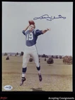 Johnny Unitas Autograph Signed Colts 8 x 10 Photo AUTO JSA COA