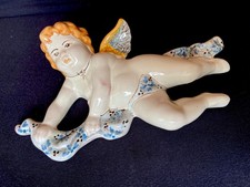 Putto in Ceramica - Manifattura Caltagirone F. Boria XX sec.