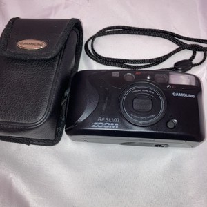 Samsung AF Slim Zoom 35mm Film Point And Shoot Camera