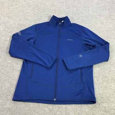 Patagonia R1 Jacket Mens Large Blue Fleece Full Zip Polartec Power Dry
