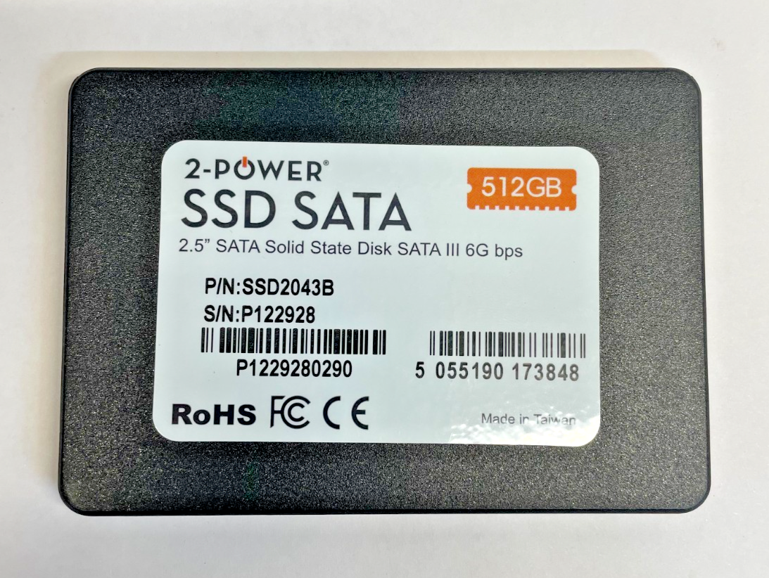 2-Power 512GB 2.5"" SSD SATA III Drive w/ WINDOWS 11 PRO (OFFERS WELCOME)