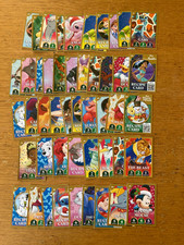 48x Disney Christmas Party 2025 Trading Cards, Inc Holographic & Recipe Cards