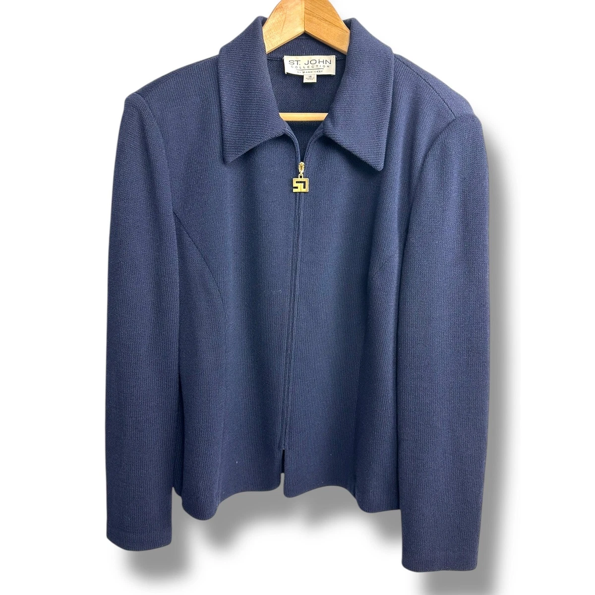 St John Knits Marie Gray In Women's Coats & Jackets for sale | eBay