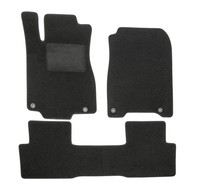 Velour FußMatten Autotepiche FüR Honda CR-V 2012-2016 3-Tlg