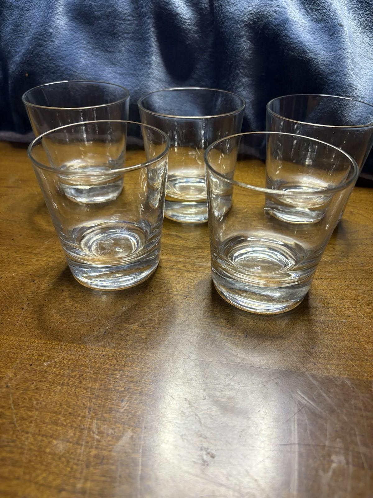 5-Piece Short Glassware Set for Drinks and Cocktails