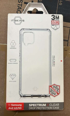 ITSKINS Spectrum Drop Protection Case for Samsung Galaxy A42 5G Clear