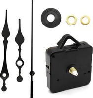 Quarz Uhrwerk FüR Wanduhr Schleichend Schwarz