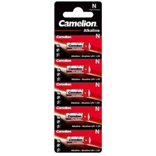 5 CAMELION LR1 N PLUS ALKALINE BATTERIES MN9100 E90 1.5 945mAh EXP 2026 5BL NEW