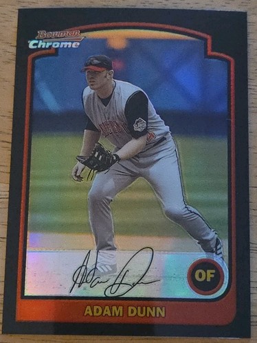 2003 Bowman Chrome Adam Dunn #34 card