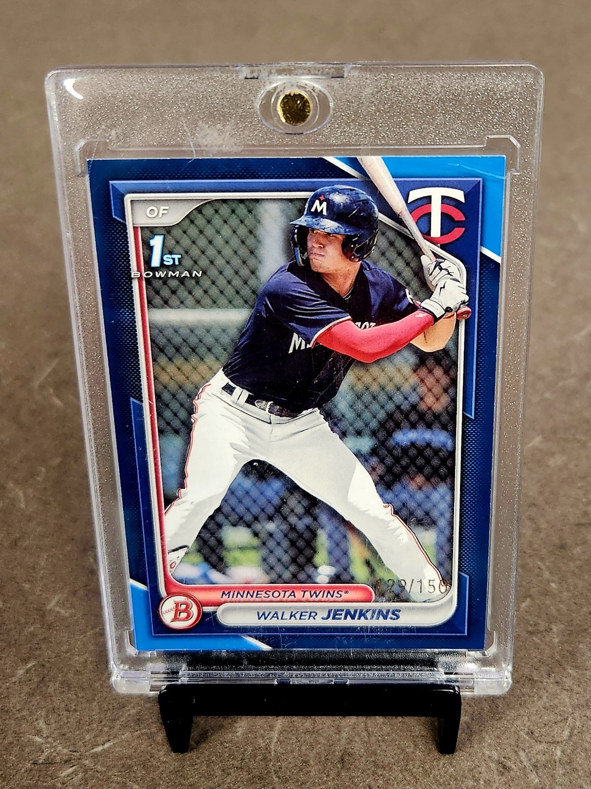 2024 Bowman 1st Walker Jenkins #BP-43 RC Blue /150 Minnesota Twins Prospect