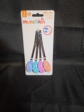 NEW Munchkin White Hot Safety Baby Spoons - 4 Pack 4 M BPA Free