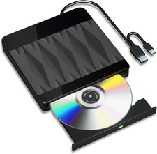 External Blu-Ray Drive Bluray Burner USB 3.0 Type-C BD DVD CD RW Player Laptop