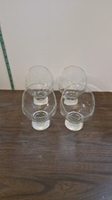 Brandy/Whiskey Sniffing Glasses. Large Set of 4