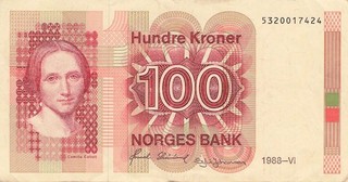 Norway 100 Kroner 1988