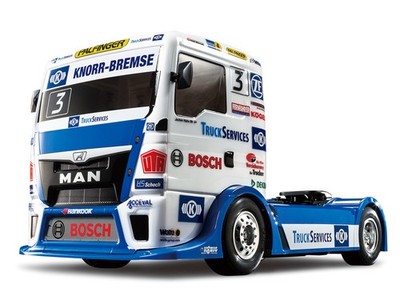 Tamiya 1/14 Team Hahn Racing MAN TGS RC Truck Kit TT-01E Chassis 58632 NEW