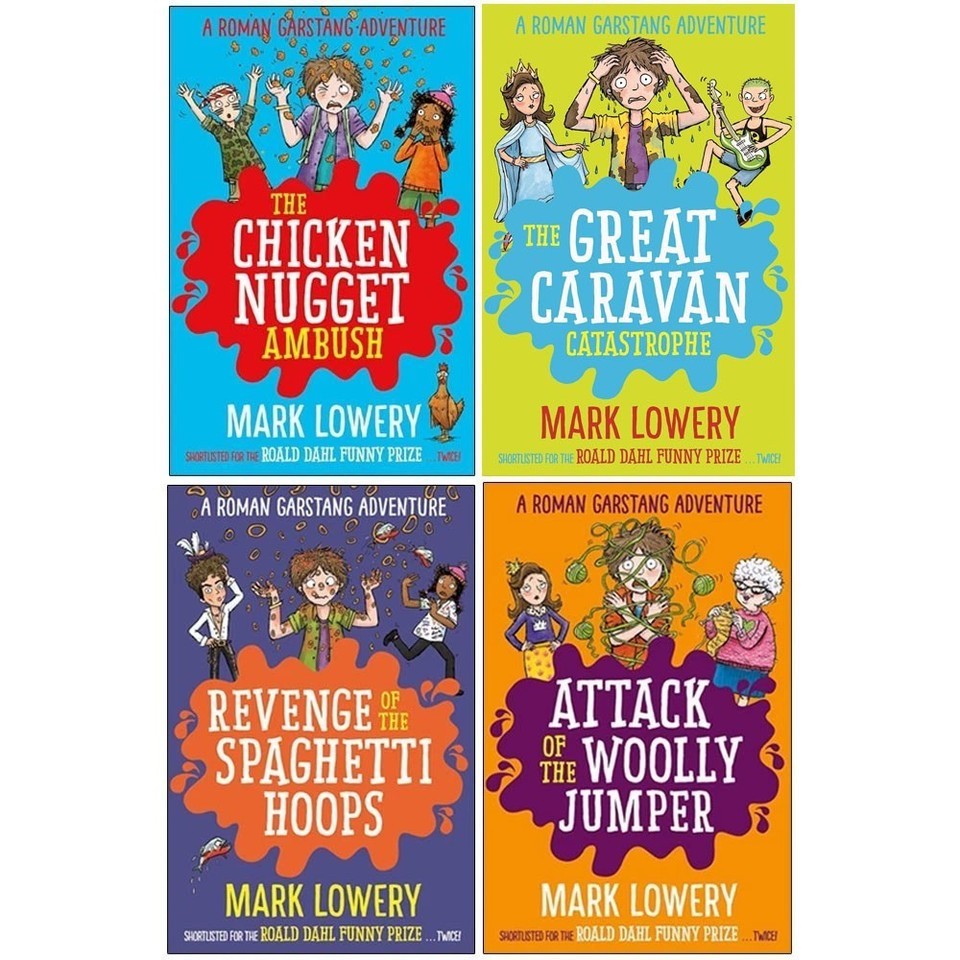 Roman Garstang Disasters Series 4 Books Collection Set by Mark Lowery Catastroph
