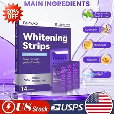 NEW Purple Teeth Whitening Strips   Stain Rem...