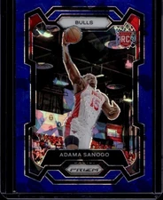 2023-24 Panini Prizm #286 Adama Sanogo Prizms Blue Ice #/125