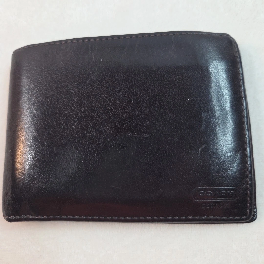 Coach Folding Wallets for Men for sale | eBay