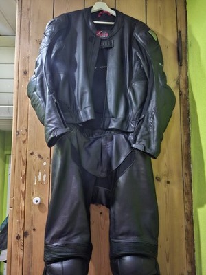 Wenig Getragen Herren Motorrad Leder Anzug