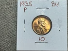 BU 1935-P Lincoln cent
