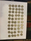 A Lot Of 50 (1 Roll) 90% Silver Mercury Dimes 1917 -1944 Circulated