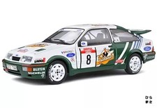 1/18 Scale Ford Sierra Cosworth Tour de Corse 1988 No.8 White/Green Car