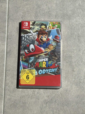 Super Mario Odyssey Nintendo Switch OVP Sehr gut