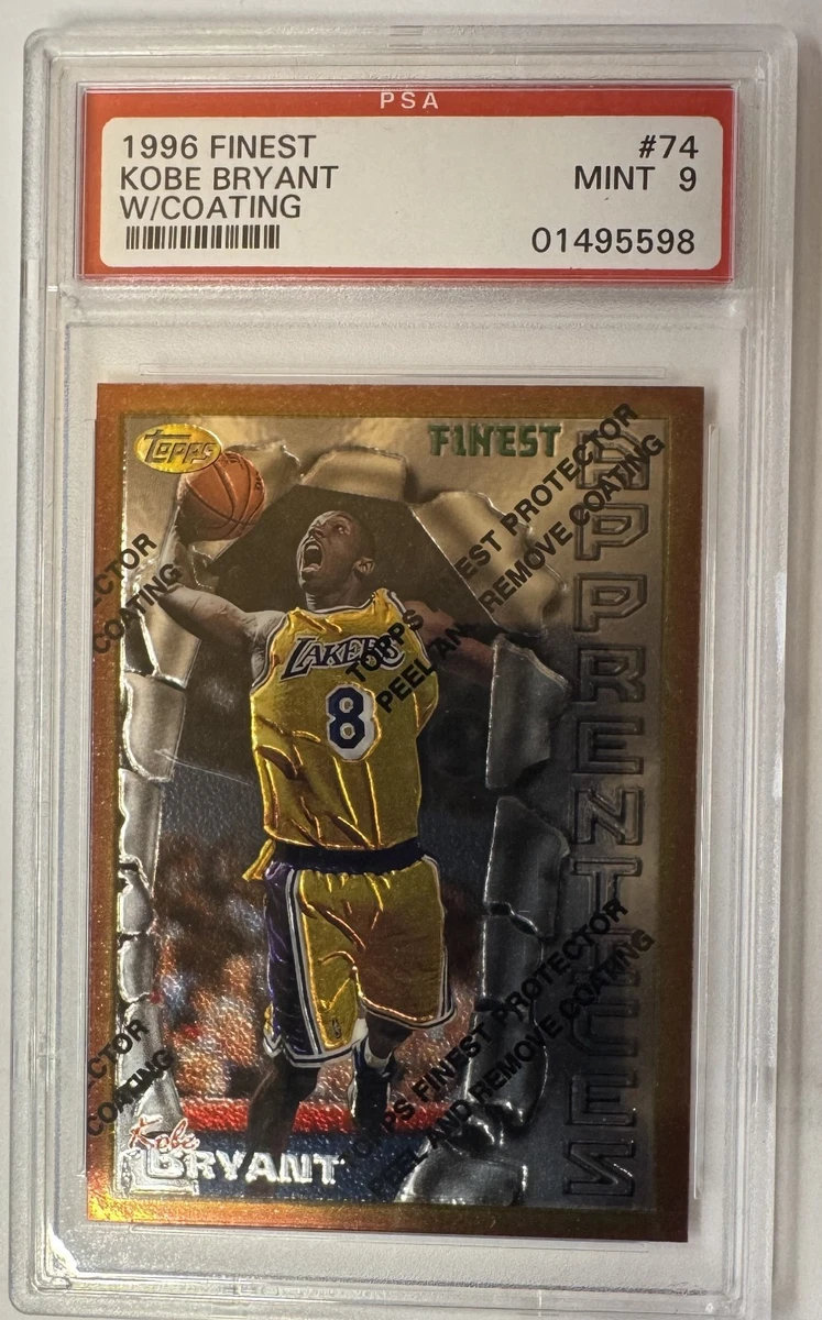 Topps Kobe Bryant 9 Graded Basketball Sports Trading Cards