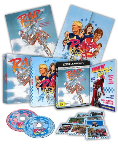 Rad 1986 4K UHD +BluRay Collectors Edition DOLBY VISION REGION FREE Umbrella OOP