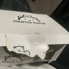 New Mama Bear Silicone Weighted Straw Sippy Cup, 9 Oz, Pack of 2, Blue/Green