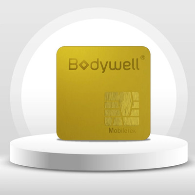 Gold Bodywell Body Well Bio Chip BioChip EMF Protection Blocking Single (No Box)