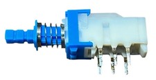 Alps Push Button Switch 2PDT Silver Plated co...