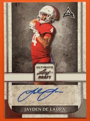 2022 Leaf Ultimate Draft - Jayden De Laura #BA-JDL (AU, RC)