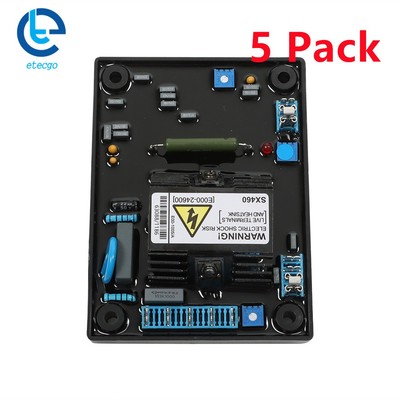5 Pcs Replacement Automatic Voltage Regulator Generator Control Board AVR SX460