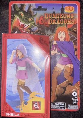 #ad Dungeons amp; Dragons Cartoon Classics Scale Sheila Action Figure RARE READ $77.77