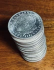 1921-P Morgan Silver Dollars | Roll Of 20 | AU to MS | Vintage Choice Silver